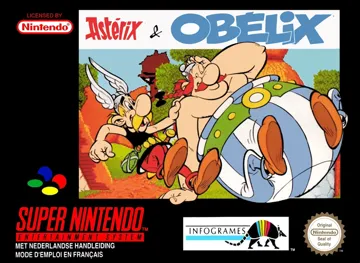 Asterix & Obelix (Europe) (En,Fr,De,Es) box cover front